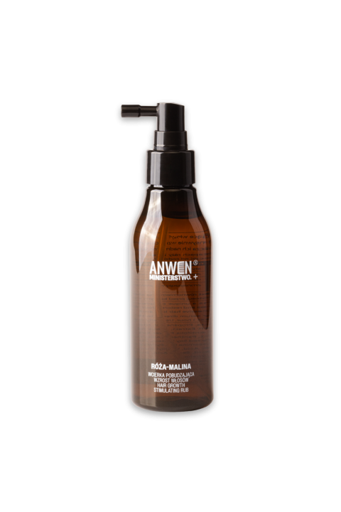 Rose-Raspberry - hair growth stimulating rub Anwen + Ministerstwo.