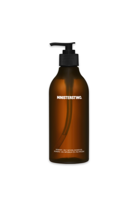 Rosemary + Salt - natural shower gel