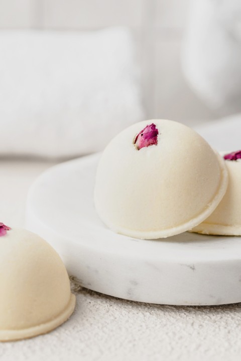 Rose-Raspberry - bath bomb