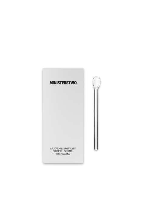 Glass spatula for creams and balms