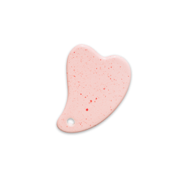 Pink gua sha stone