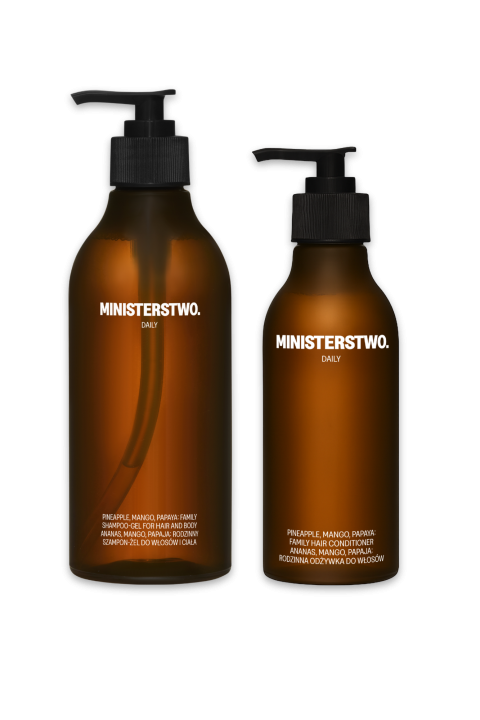 Daily set: shampoo + hair conditioner