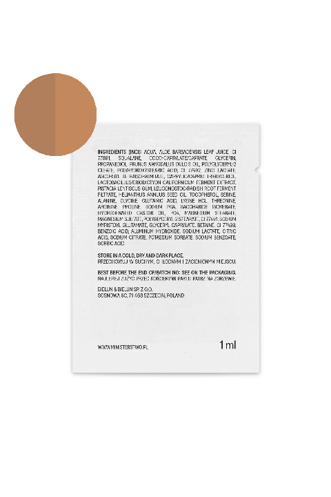 sample: no. 60 Cinnamon Roll - moisturising face foundation