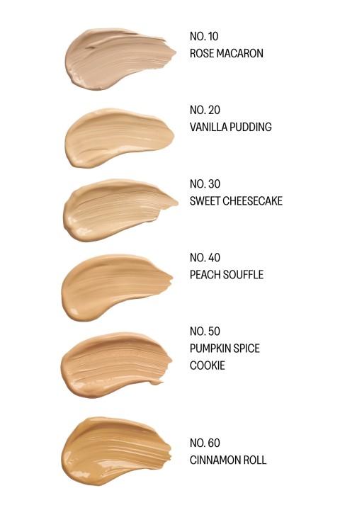 No. 40 Peach Soufflé - moisturising face foundation