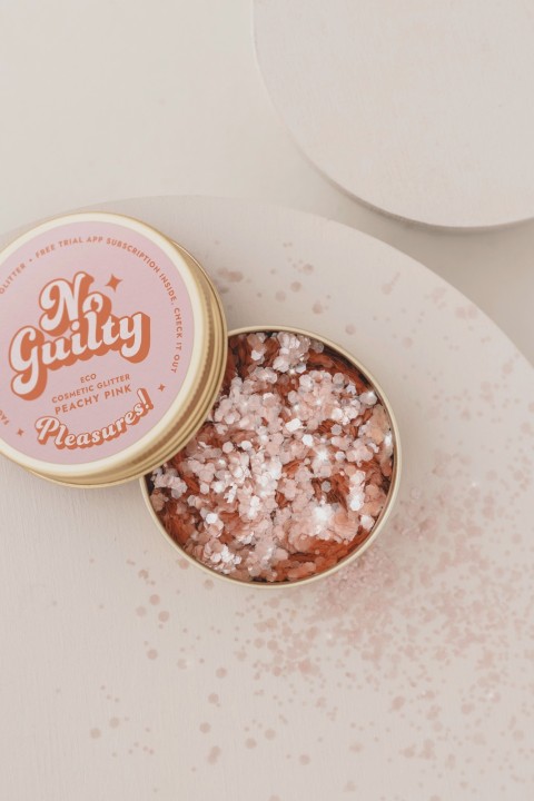 Bio brokat - Peachy Pink