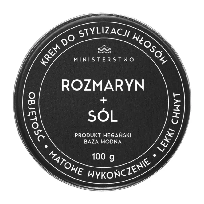 Der cremige Haar-Prestyler Rosmarin + Salz - die Kraft der Vielseitigkeit!